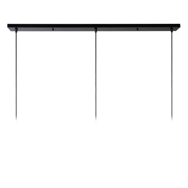 Lucide DIKRA - Pendant light - Ø 40 cm - 3xE27 - Black - detail 1